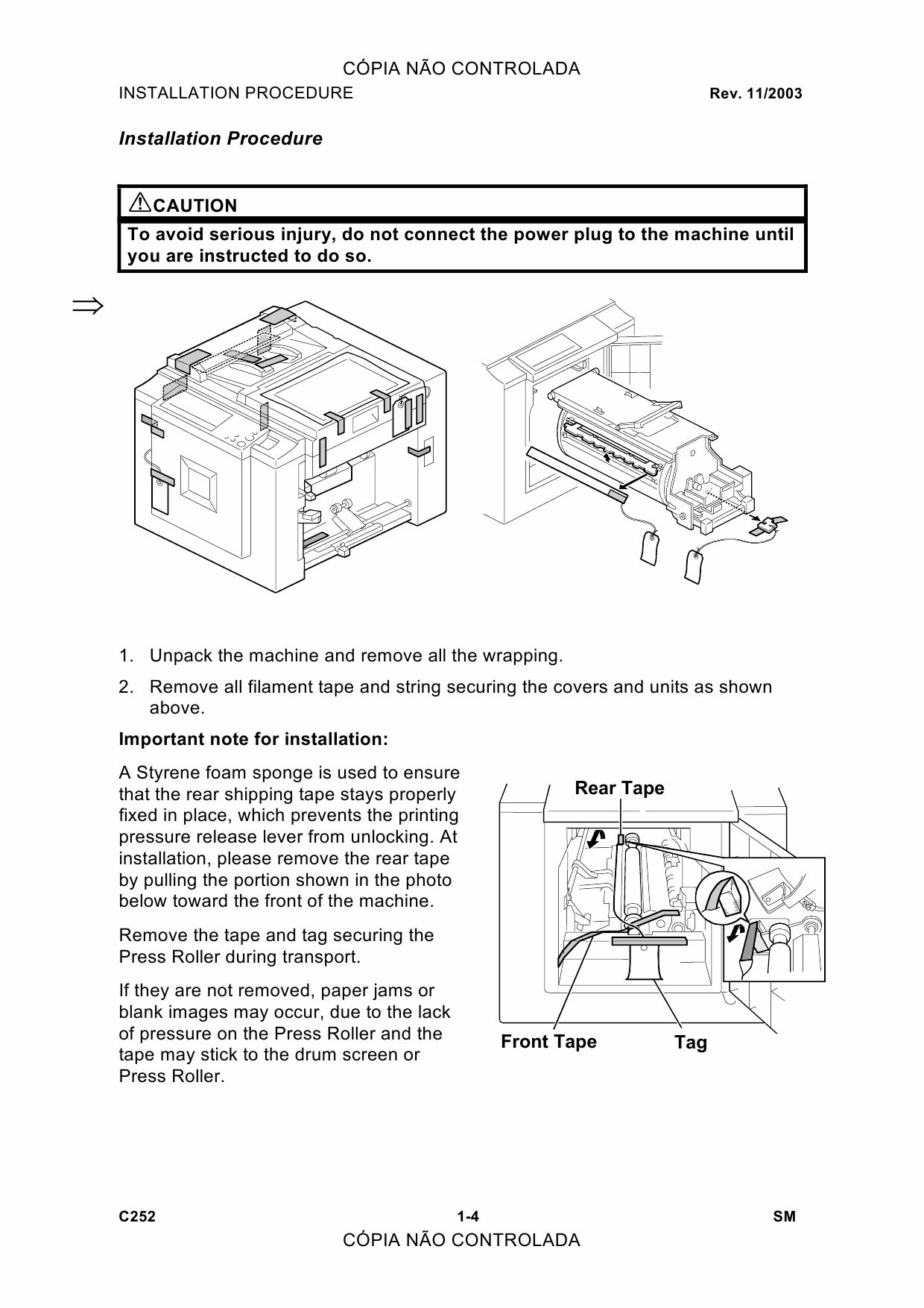 RICOH Aficio JP-730 735 C252 C261 Service Manual-2